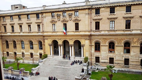 immagine facciata ingegneria sapienza via eudossiana